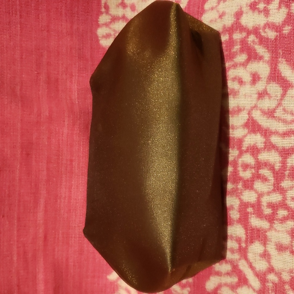 Bronze Shiseido Cosmetic Bag